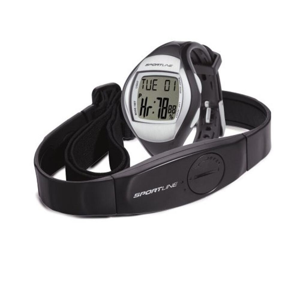 Sportline Duo 1010 Women’s Heart Rate Monitor Dual Use Fitness Watch Blue
